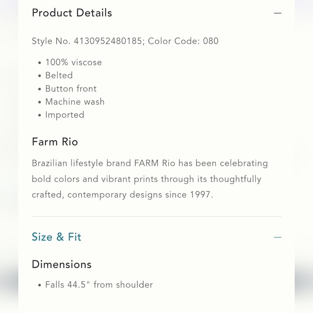 Farm Rio Dress - Picture 11 of 11